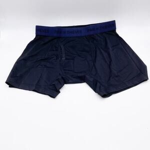 Pair Of Thieves Men's Boxer Briefs Black/Navy Blue‎ Size Small - One Pair